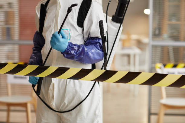 Professional Biohazard Cleanup technician working in Pottstown, PA